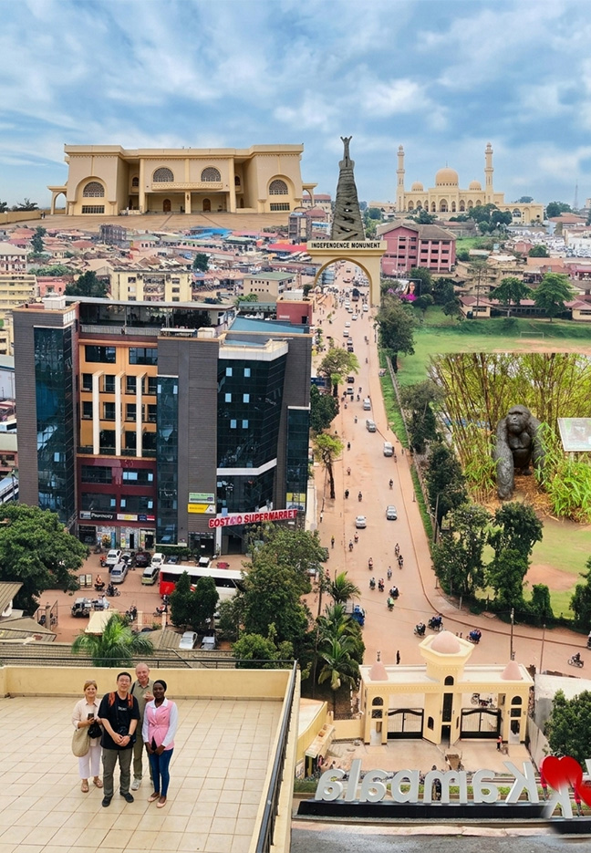 Kampala walking tour women-led